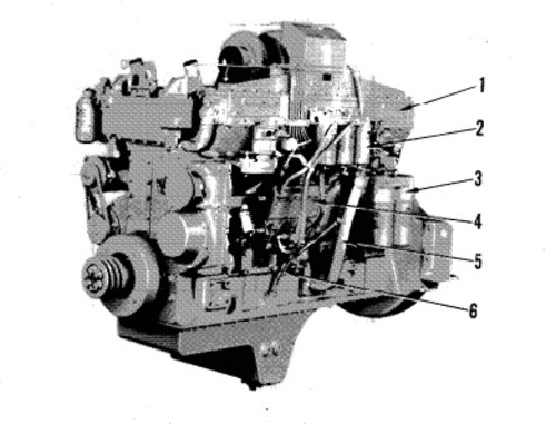 KOMATSU 6D170-1 SERIES DIESEL ENGINE SERVICE REPAIR MANUAL