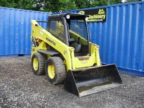 KOMATSU SK818-5, SK820-5 Turbo SKID-STEER LOADER SHOP MANUAL+OPERATION & MAINTENANCE MANUAL
