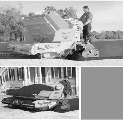 GEHL 1648 Asphalt Paver Parts Manual