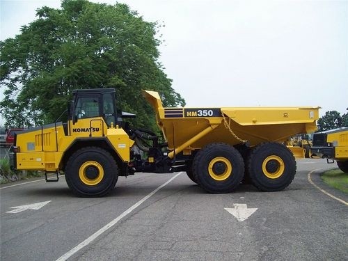 KOMATSU HM350-1L ARTICULATED DUMP TRUCK SERVICE REPAIR MANUAL + OPERATION & MAINTENANCE MANUAL