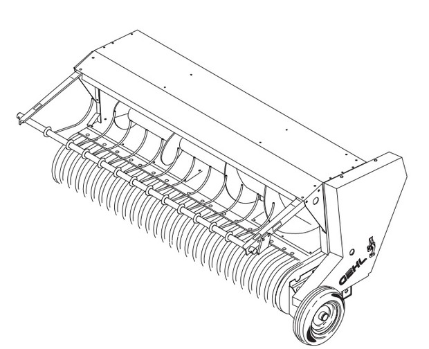 GEHL HA1210 Hay Attachment Parts Manual