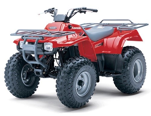 KAWASAKI KLF 250, BAYOU 250, WORKHORSE 250 ATV SERVICE REPAIR MANUAL 2003-2005 DOWNLOAD