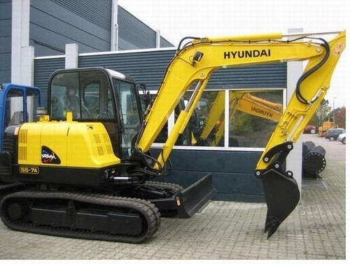 HYUNDAI R55-7A CRAWLER EXCAVATOR SERVICE REPAIR MANUAL