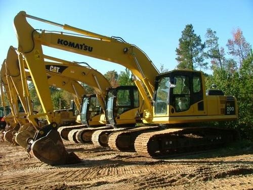 KOMATSU PC200LC-8, PC220LC-8 HYDRAULIC EXCAVATOR SHOP MANUAL + OPERATION & MAINTENANCE MANUAL
