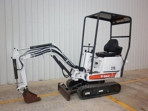 BOBCAT 316 EXCAVATOR SERVICE REPAIR MANUAL (S/N 522811001 & Above, S/N 522911001 & Above)