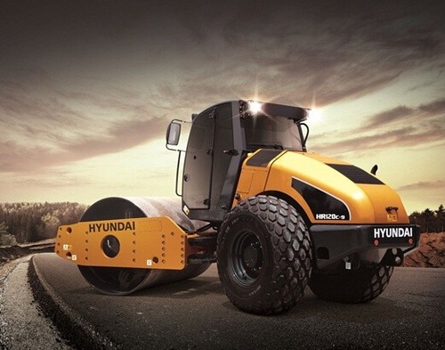 HYUNDAI HR120C-9 (canopy) ROAD ROLLER SERVICE MANUAL