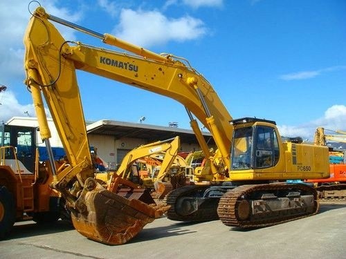 KOMATSU PC650-5, PC710-5 HYDRAULIC EXCAVATOR SERVICE REPAIR MANUAL