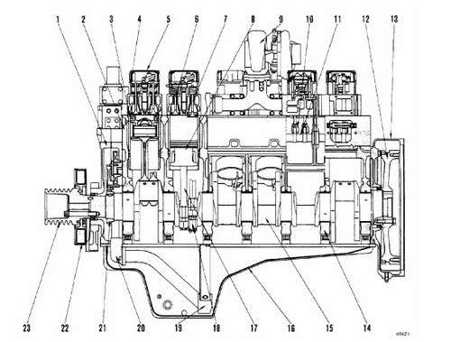 KOMATSU SA12V140Z-1 SERIES DIESEL ENGINE SERVICE REPAIR MANUAL