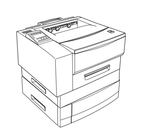 Epson EPL-N1600 Option 500 Sheets Feeder Service Repair Manual