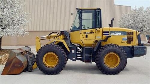 KOMATSU WA200-5L, WA200PT-5L WHEEL LOADER SERVICE REPAIR MANUAL + OPERATION & MAINTENANCE MANUAL