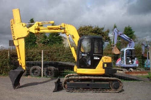 KOMATSU PC75UU-2 HYDRAULIC EXCAVATOR SERVICE REPAIR MANUAL + OPERATION & MAINTENANCE MANUAL