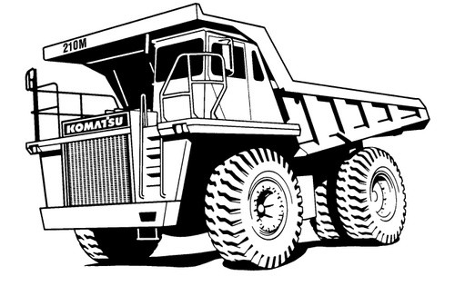 KOMATSU 210M DUMP TRUCK SERVICE REPAIR MANUAL + OPERATION & MAINTENANCE MANUAL