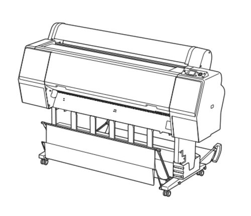 Epson Stylus Pro 7700/7710/7900/7910/9700/9710/9900 Large Format Color Inkjet Printer Service Manual