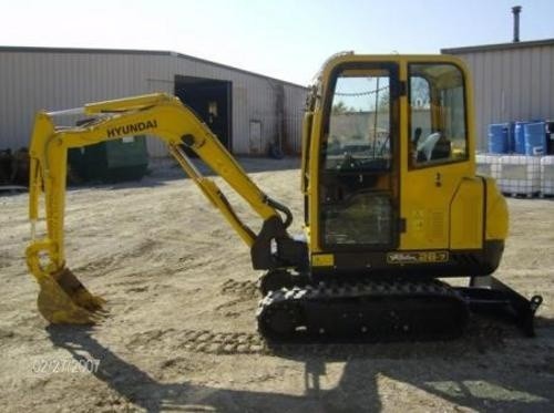 HYUNDAI ROBEX 28-7, R28-7 MINI EXCAVATOR SERVICE REPAIR MANUAL