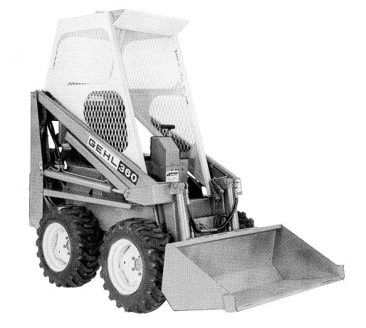 GEHL HL360 Skid Steer Loader Parts Manual