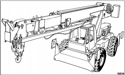 KOMATSU 150A, 150FA HYDRAULIC CRANE SERVICE REPAIR MANUAL + OPERATION & MAINTENANCE MANUAL