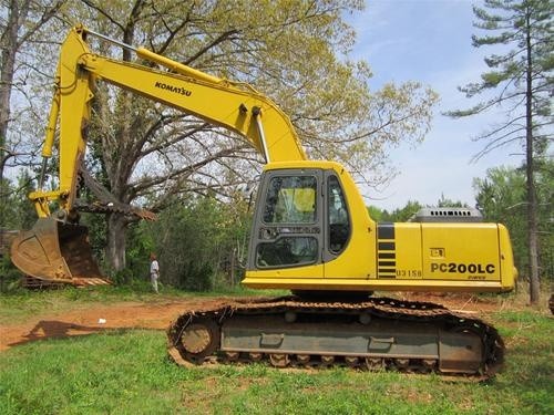 KOMATSU PC200LC-6 HYDRAULIC EXCAVATOR SERVICE REPAIR MANUAL