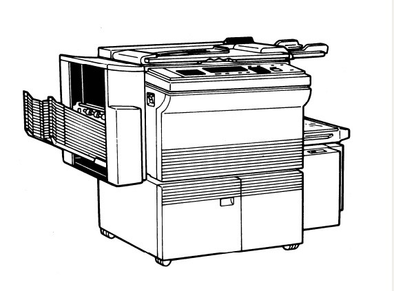 RICOH FT5540/FT5550/FT5570 Copiers Service Repair Manual + Parts Catalog