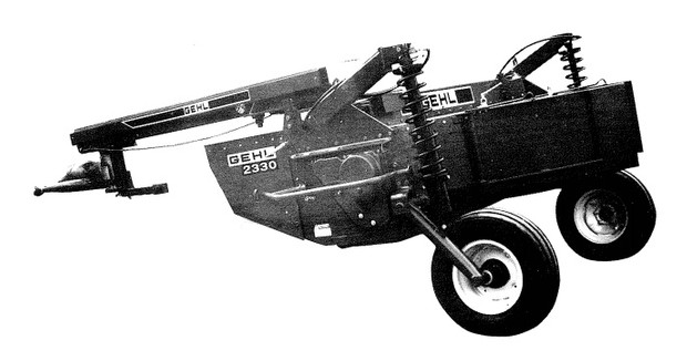 GEHL 2330 Disc Mower Conditioner Parts Manual