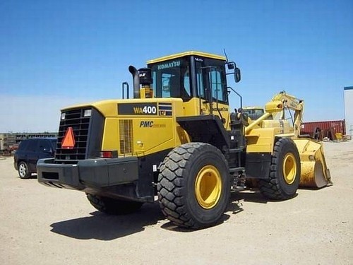 KOMATSU WA400-5 WHEEL LOADER SERVICE REPAIR MANUAL + OPERATION & MAINTENANCE MANUAL