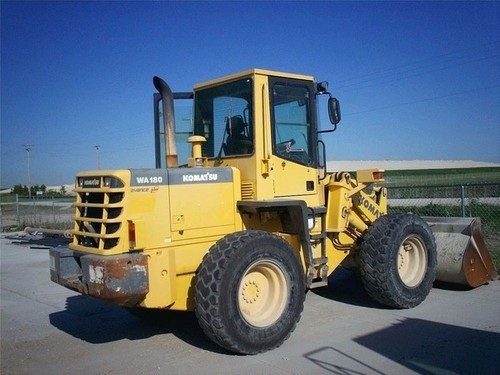 KOMATSU WA180-3 WHEEL LOADER SERVICE REPAIR MANUAL + OPERATION & MAINTENANCE MANUAL