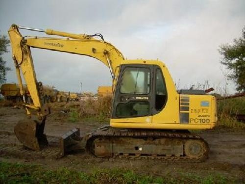 KOMATSU PC100-6, PC120-6 HYDRAULIC EXCAVATOR SERVICE REPAIR MANUAL + OPERATION & MAINTENANCE MANUAL
