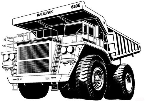 KOMATSU 630E DUMP TRUCK SERVICE REPAIR MANUAL + OPERATION & MAINTENANCE MANUAL