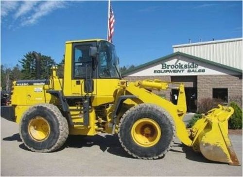 KOMATSU WA250-3L WHEEL LOADER SERVICE REPAIR MANUAL + OPERATION & MAINTENANCE MANUAL