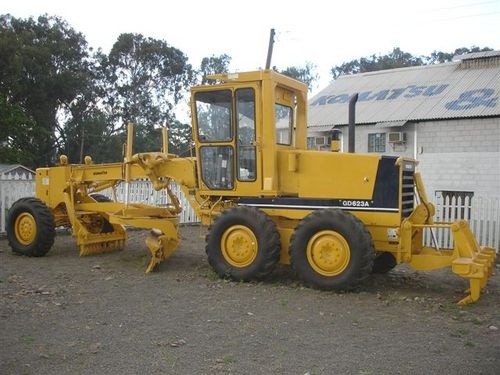 KOMATSU GD610, GD620, GD660, GD670 SERIES MOTOR GRADER SERVICE REPAIR MANUAL