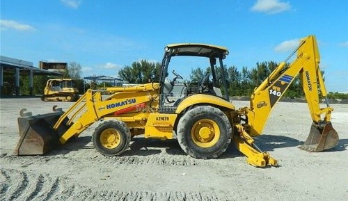 KOMATSU WB140-2N, WB150-2N BACKHOE LOADER SERVICE REPAIR MANUAL + OPERATION & MAINTENANCE MANUAL