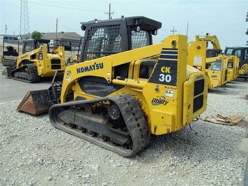 KOMATSU CK30-1 COMPACT TRACK LOADER SERVICE REPAIR MANUAL + OPERATION & MAINTENANCE MANUAL