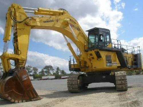 KOMATSU PC1800-6 EXCAVATOR SHOP MANUAL + FIELD ASSEMBLY MANUAL + OPERATION & MAINTENANCE MANUAL