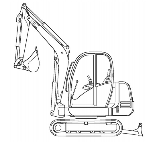 GEHL 602 Mini-excavator Parts Manual