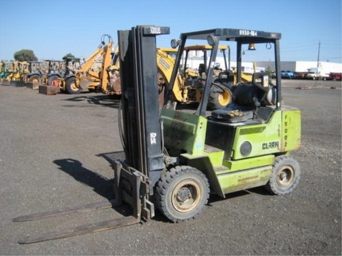CLARK GPX30, GPX35, GPX40, GPX40S, GPX50, GPX55, DPX30, DPX35, DPX40, DPX40S FORKLIFT SERVICE MANUAL