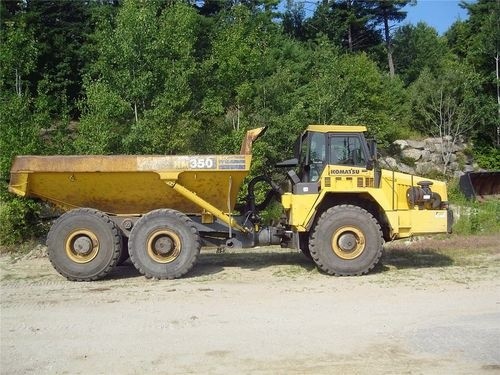 KOMATSU HM350-1 ARTICULATED DUMP TRUCK SERVICE REPAIR MANUAL + FIELD ASSEMBLY INSTRUCTION