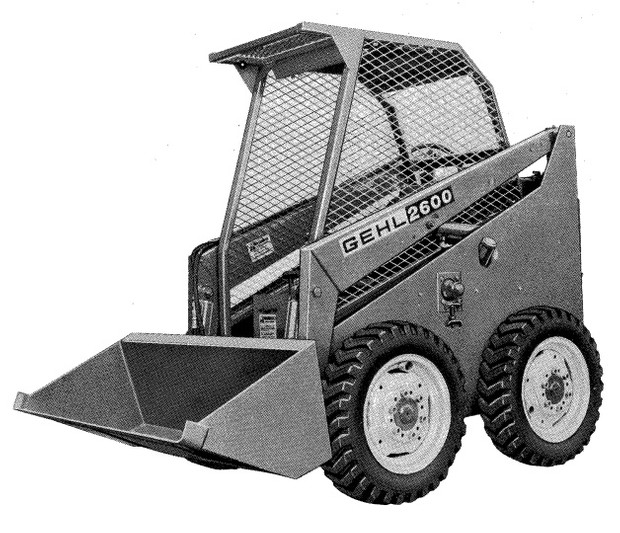 GEHL HL2600 Skid Loader Parts Manual