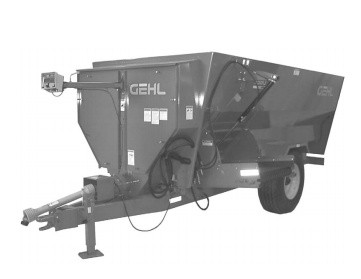 GEHL 5205/5305/5380 3-Auger Mixer Feeders Parts Manual