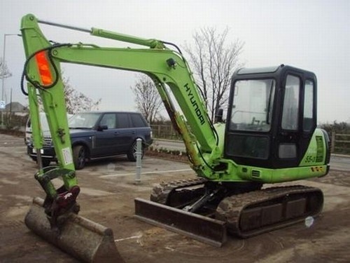 HYUNDAI R55-3 CRAWLER EXCAVATOR SERVICE REPAIR MANUAL