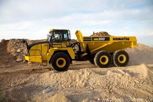 KOMATSU HM300-3 ARTICULATED DUMP TRUCK SERVICE REPAIR MANUAL
