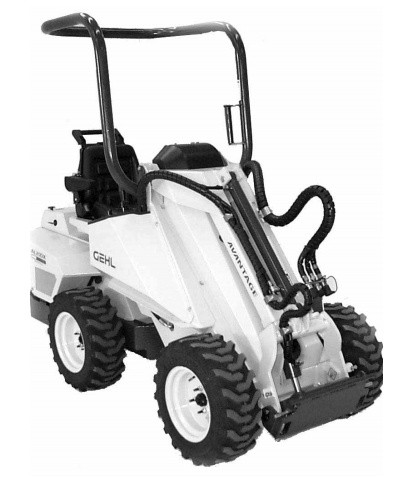 GEHL AL20DX Series II Articulated Compact Utility Loader Parts Manual