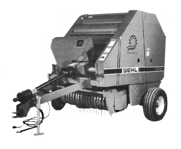 GEHL 1310 Fixed Chamber Round Baler Parts Manual
