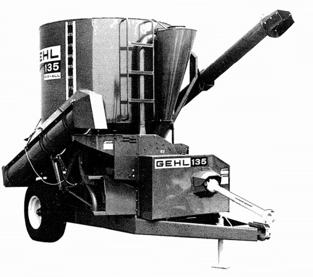 GEHL 135 MIX-ALL Parts Manual