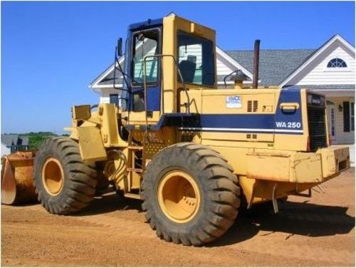 KOMATSU WA250-1LC WHEEL LOADER SERVICE REPAIR MANUAL + OPERATION & MAINTENANCE MANUAL
