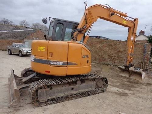 CASE CX75SR, CX80 CRAWLER EXCAVATORS SERVICE REPAIR MANUAL