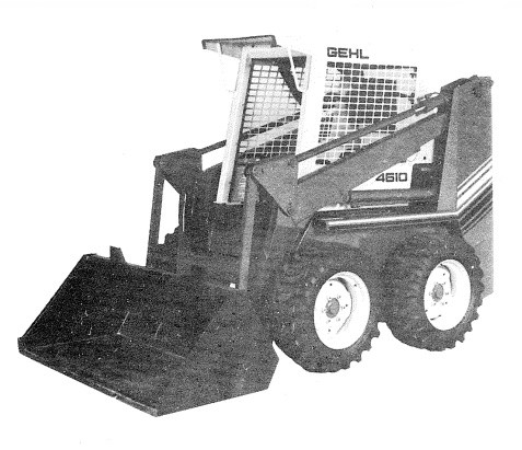 GEHL 4610 Skid Loader Parts Manual