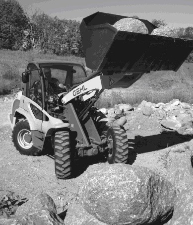 GEHL 480 ALL WHEEL STEER LOADER PARTS MANUAL