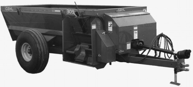 GEHL 300 Series Scavenger II Manure Spreader Parts Manual