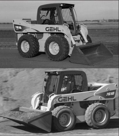 GEHL SL7610, SL7710 (EU), SL7810 Skid-Steer Loaders Parts Manual