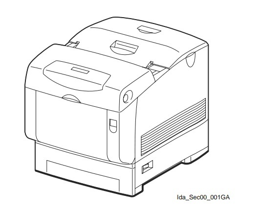 FUJI XEROX DocuPrint C2535A Color Laser Printer Service Repair Manual