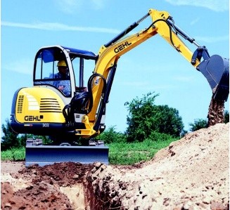 GEHL 303 Compact Excavator Parts Manual